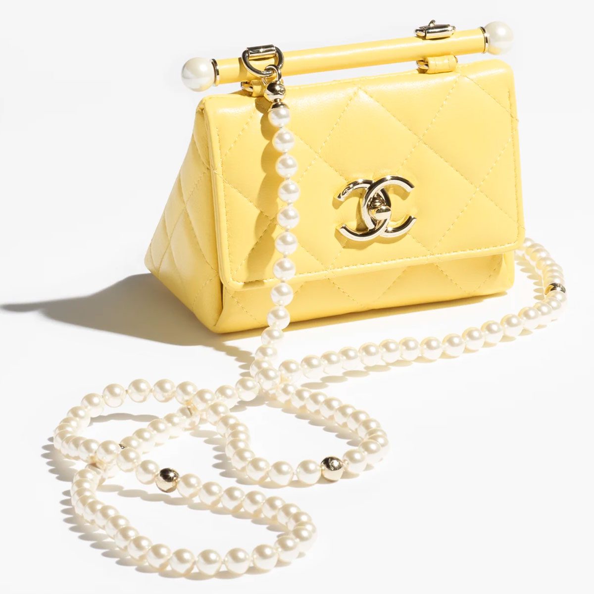 Chanel Pearl Chain Bag