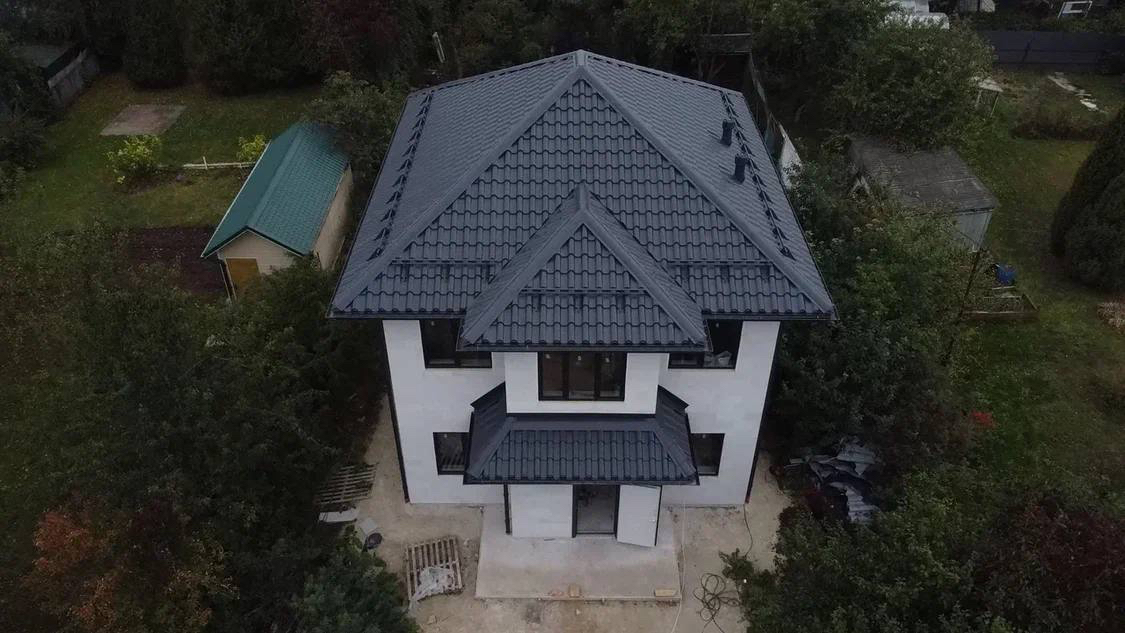 Дом по готовому проекту №1 под ключ в Москве