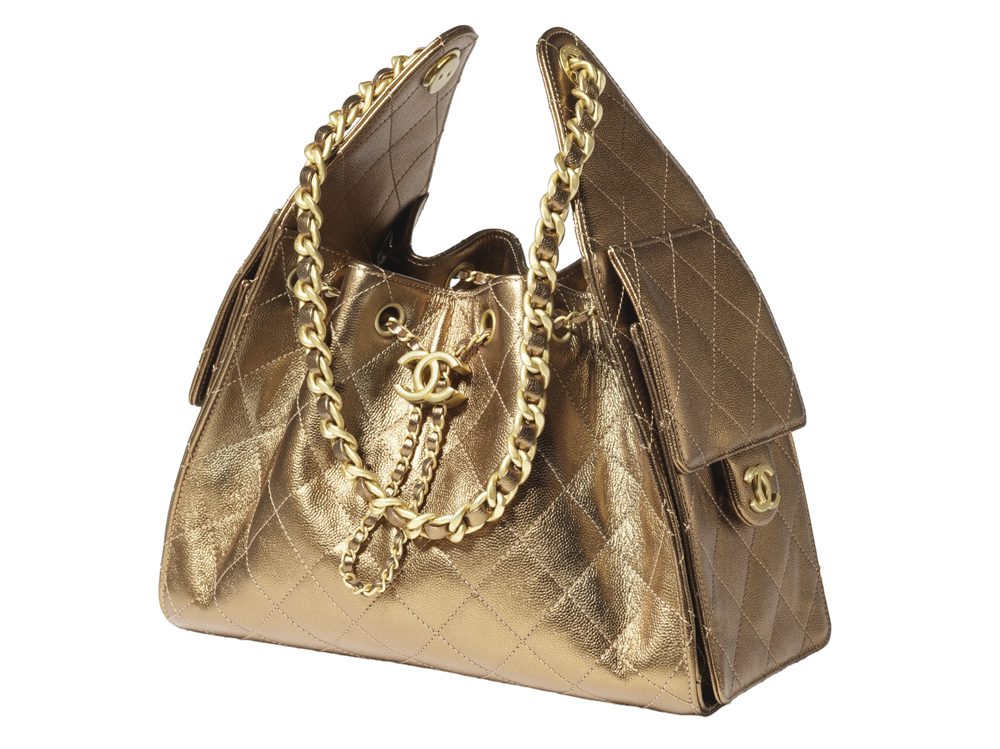 Chanel 25 Metallic Bag