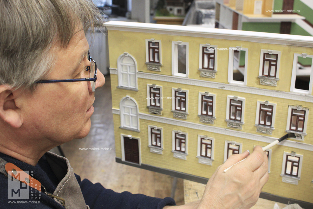 макет коммунальной квартиры