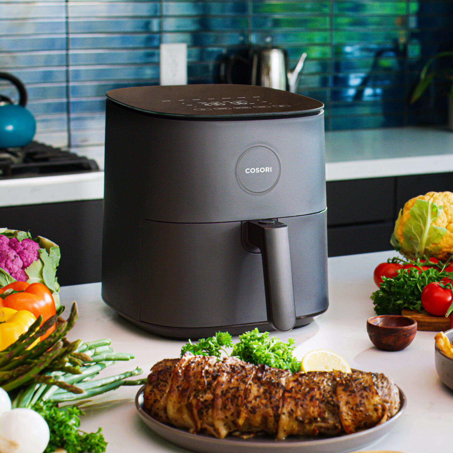 Аэрогриль Cosori Air Fryer Pro LE CAF-L501 4,7л Gray — купить с бесплатной  доставкой