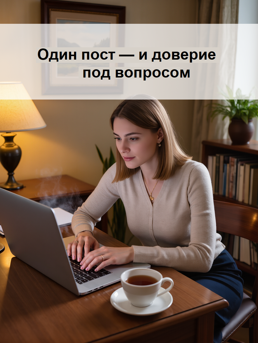 Как потерять доверие аудитории психолога в ВК за один пост