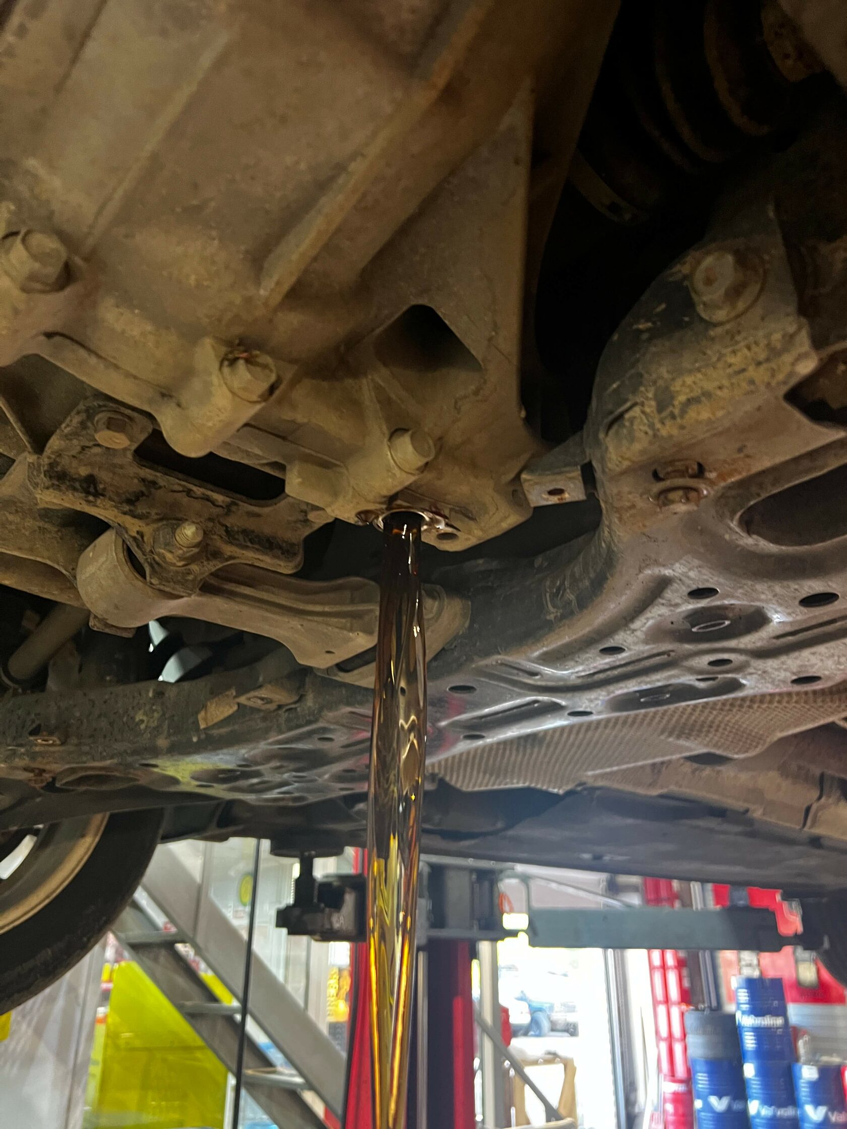 Слив масла 7DCT