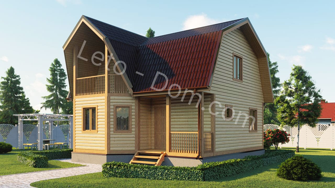 дом из бруса