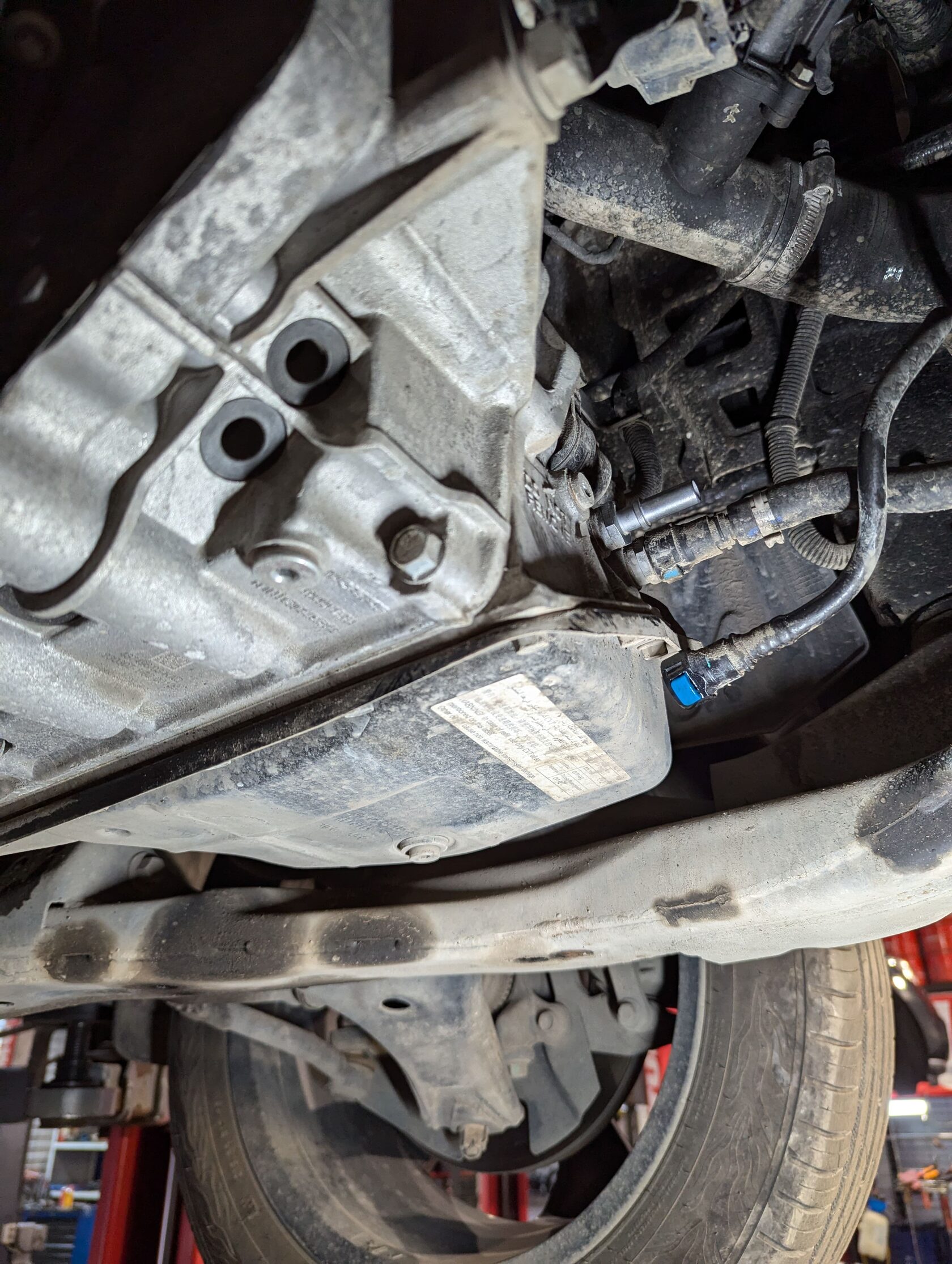 Снятие трубок охлаждения вариатора Москвич 3