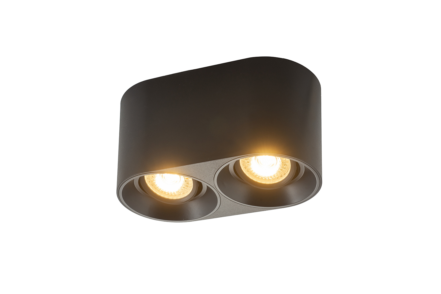 Светильник накладной GU5.3 LED черный пластик Denkirs DK3036-BK DK3036-BK