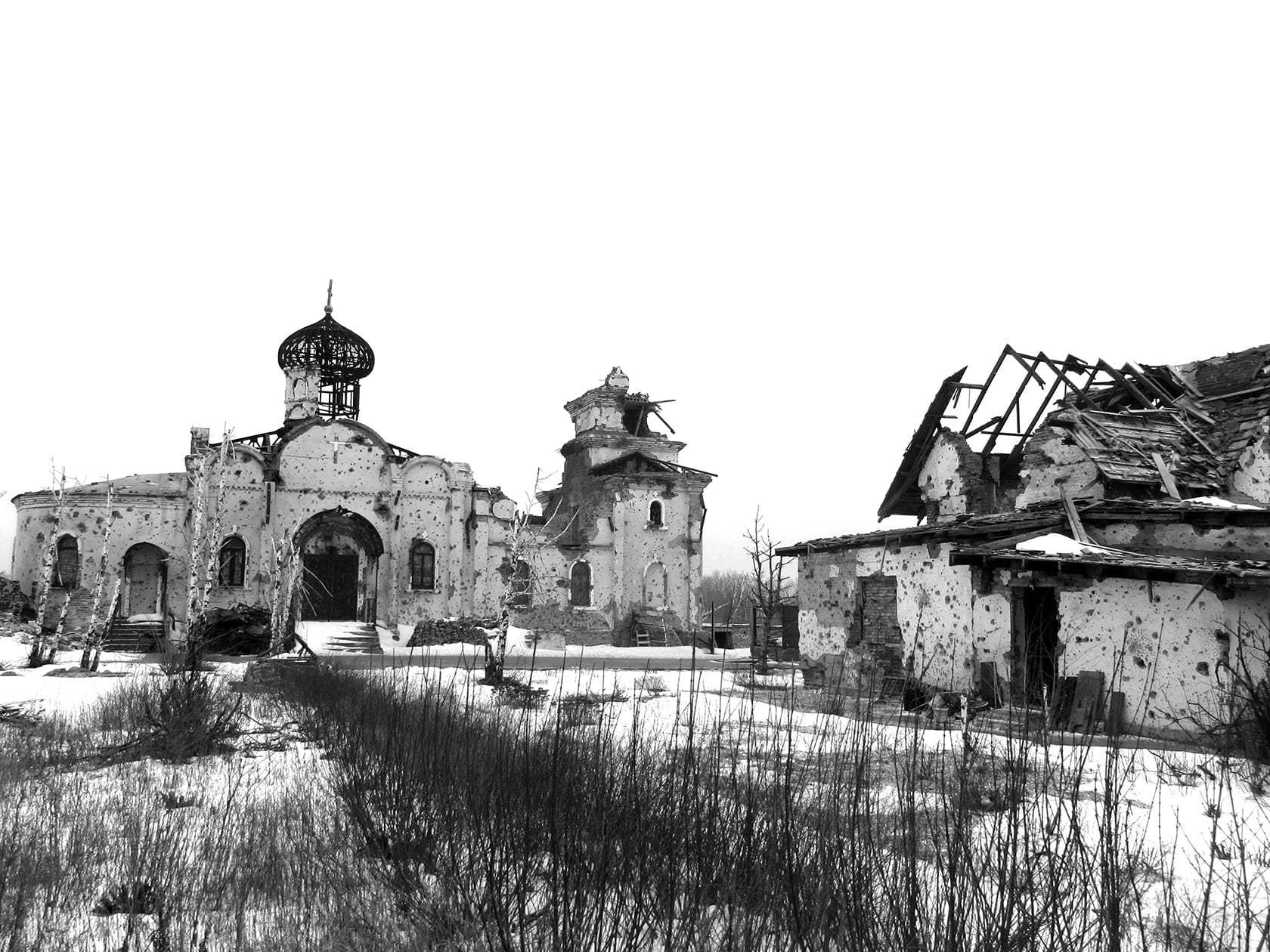 Иверский монастырь в Донецке, разрушенный Иверский монастырь Донецк