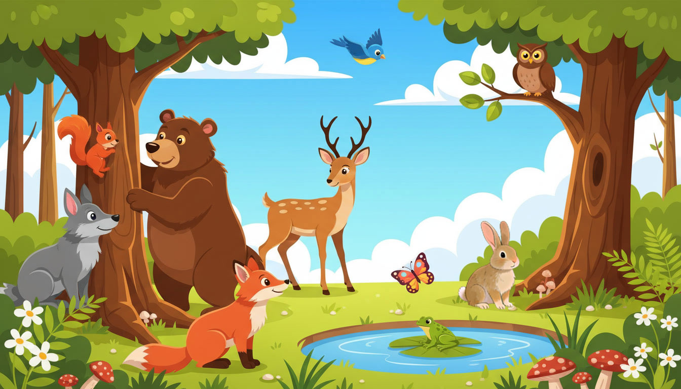Forest scene