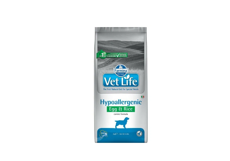 Farmina (Фармина) Vet Life Dog Hypoallergenic 2кг сухой для собак при аллергии с яйцом и рисом