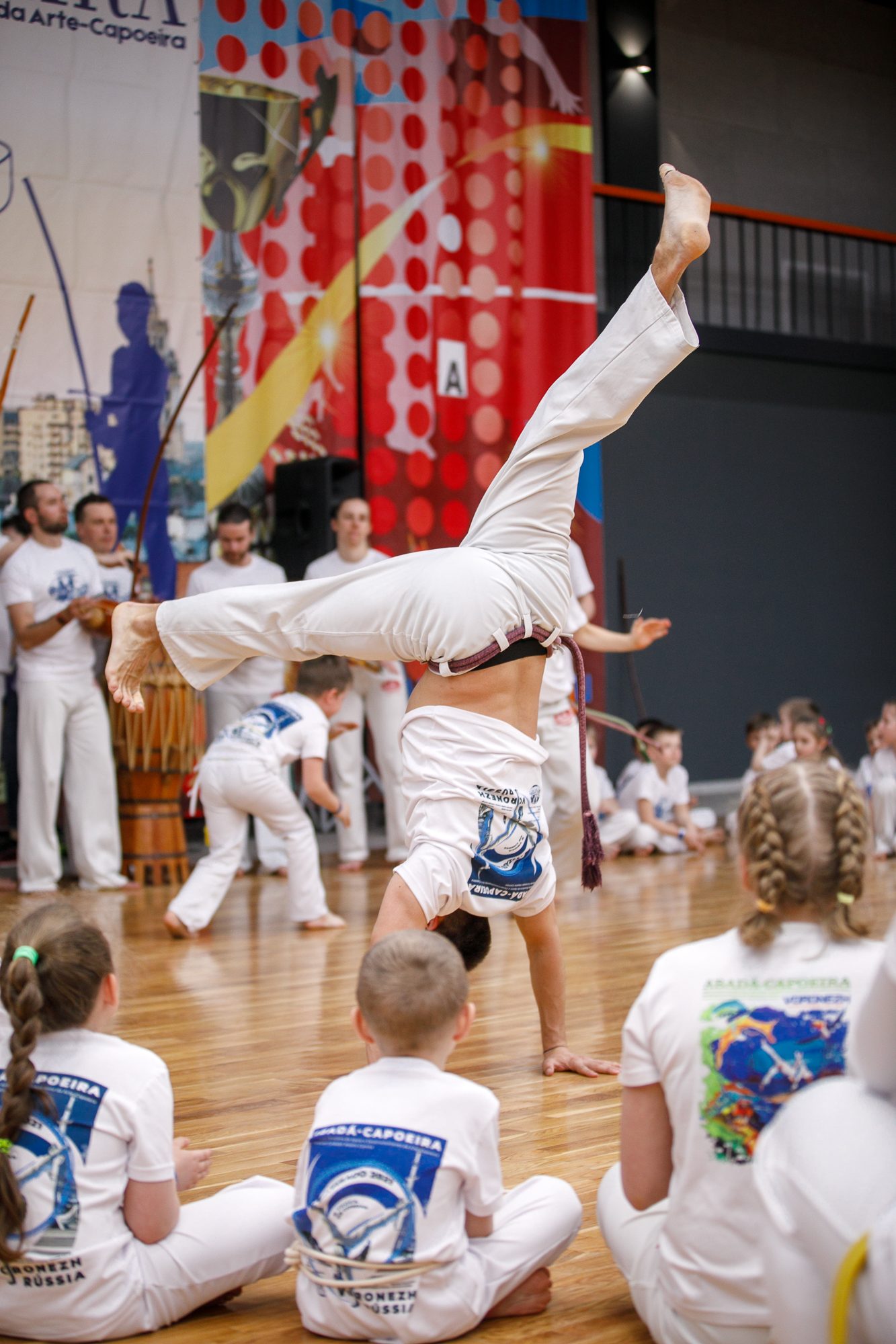 Международная Школа Капоэйры Abada-Capoeira в спортивном центре Гран-При в  Воронеже