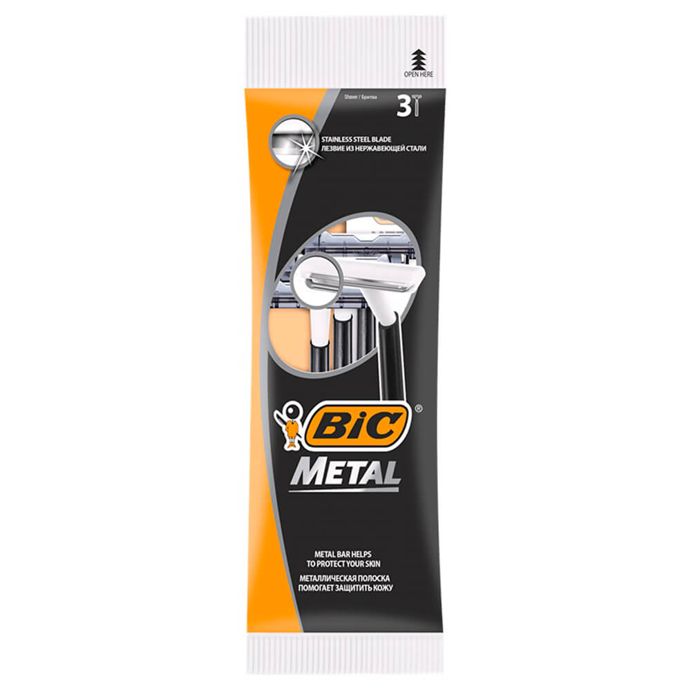 Bic metal одноразовые станки для бритья