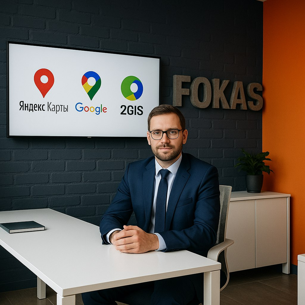 FOKAS помогает вывести бизнес в топ Яндекс.Карт