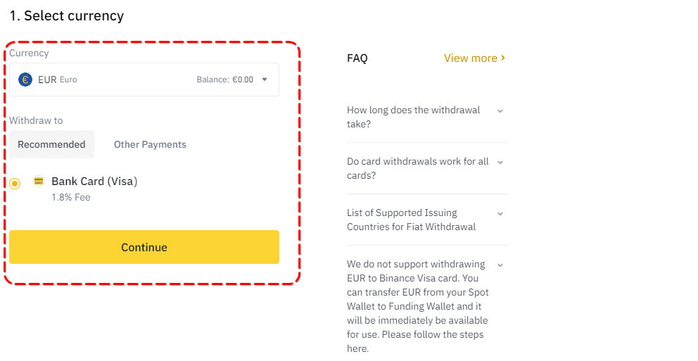 How to Withdraw from Binance StepByStep Instructions