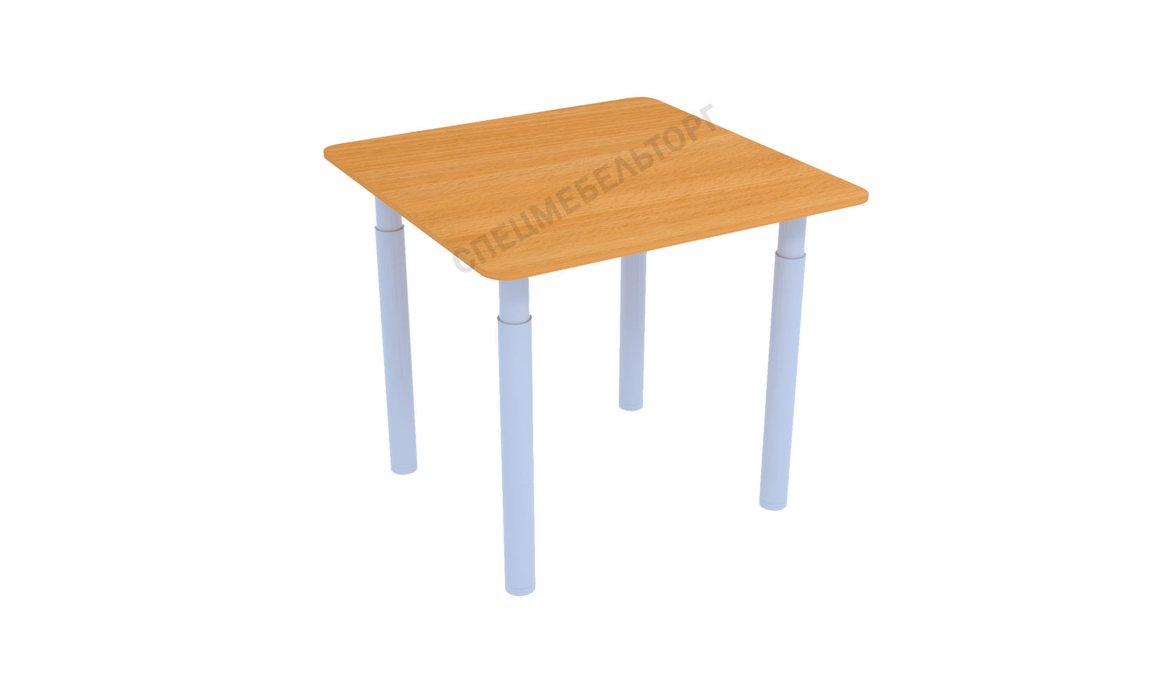 стол прямоугольный регулируемый для детского сада