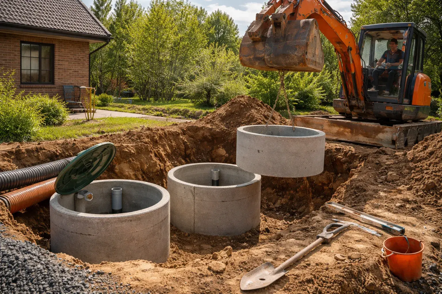 Вечный септик без откачки