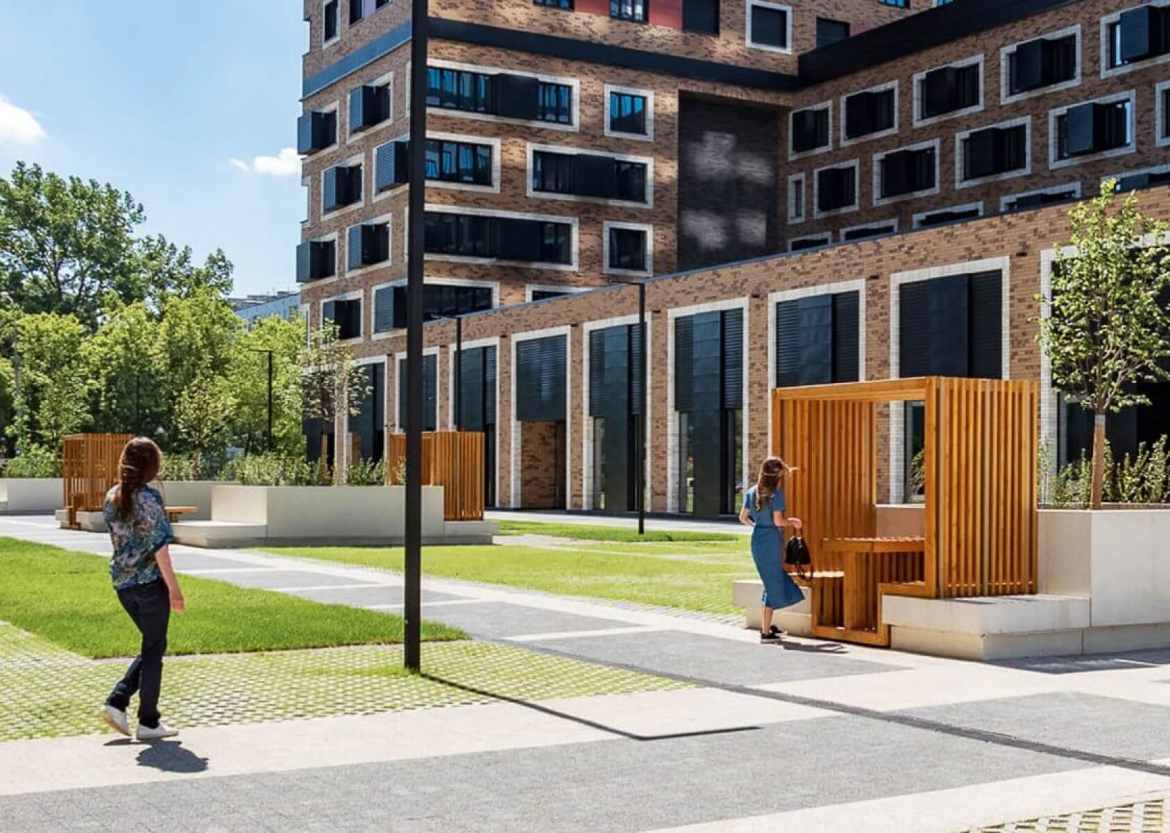 Проект архитектора Виктории Савиных - Двор для каждого