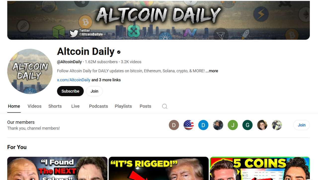 Altcoin Daily – Daily Crypto Market Updates