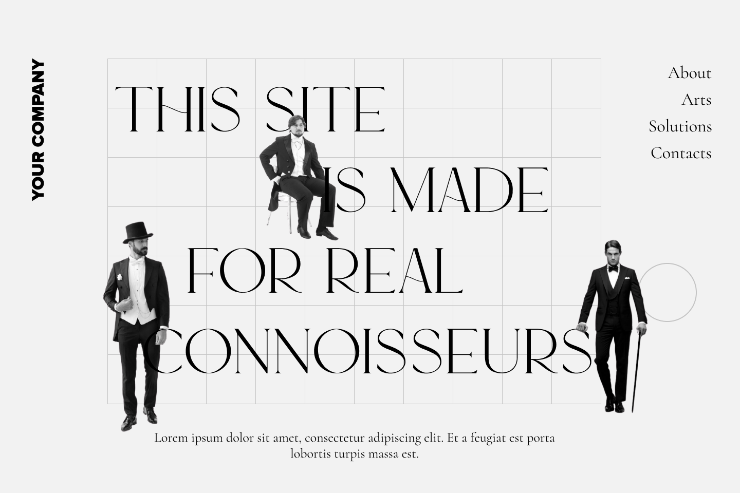 Образец дизайна сайта