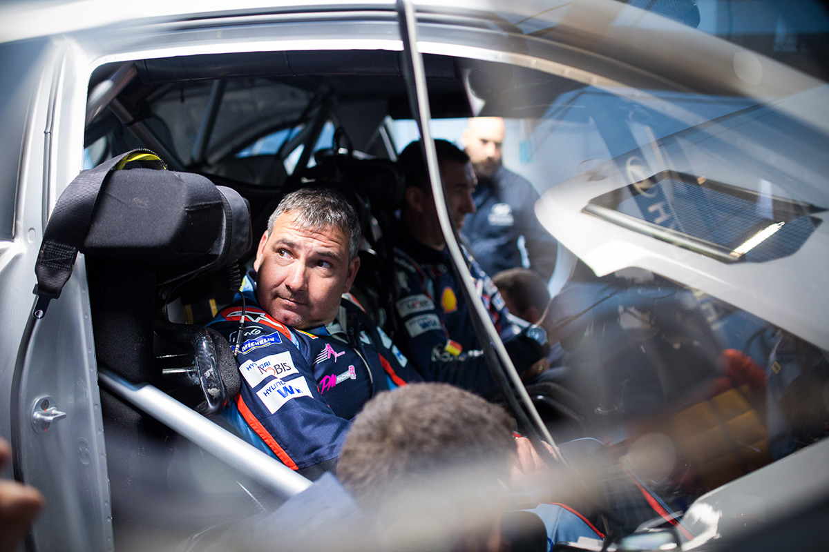 Даниэль Элена, Hyundai i20 Coupe WRC, тесты перед ралли Монте-Карло 2019