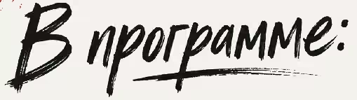 В программе: