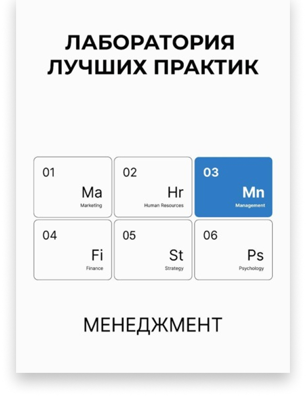 Обложка книги Лаборатория лучших практик. Менеджмент