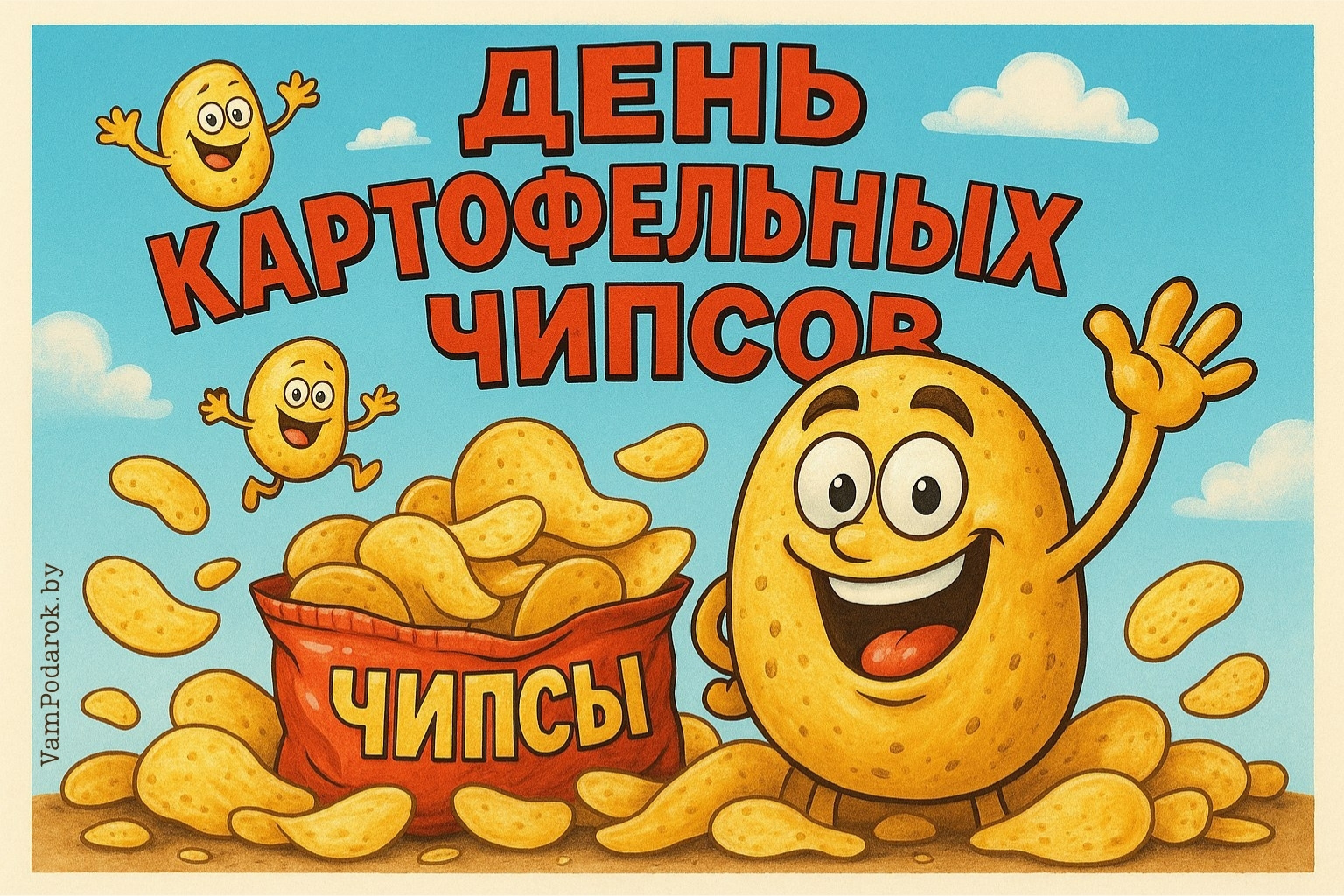 День рождения картофельных чипсов – картинка