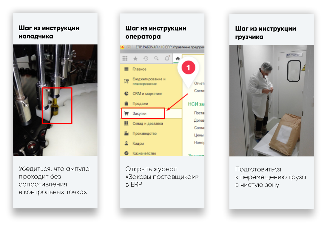 Создание инструкции пользователя
