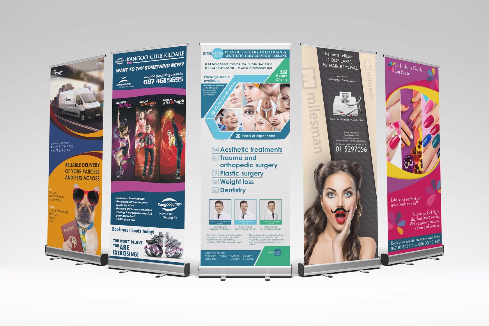 Roller banners