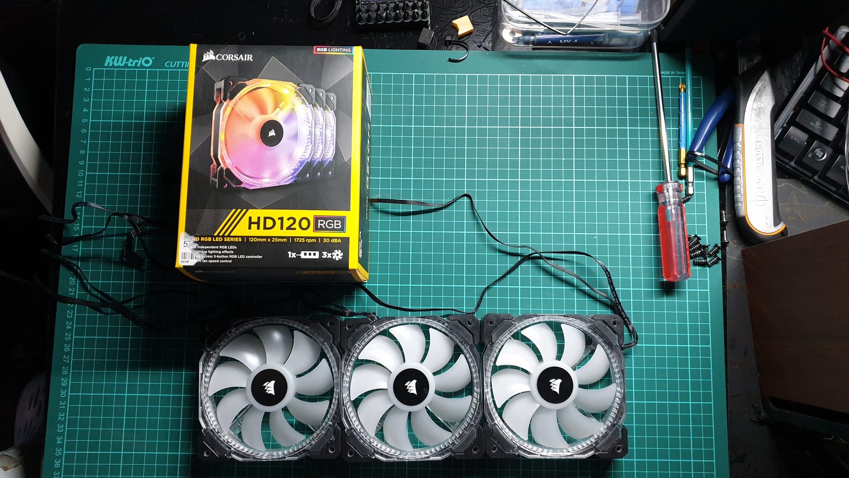 Корпусные вентиляторы corsair hd120