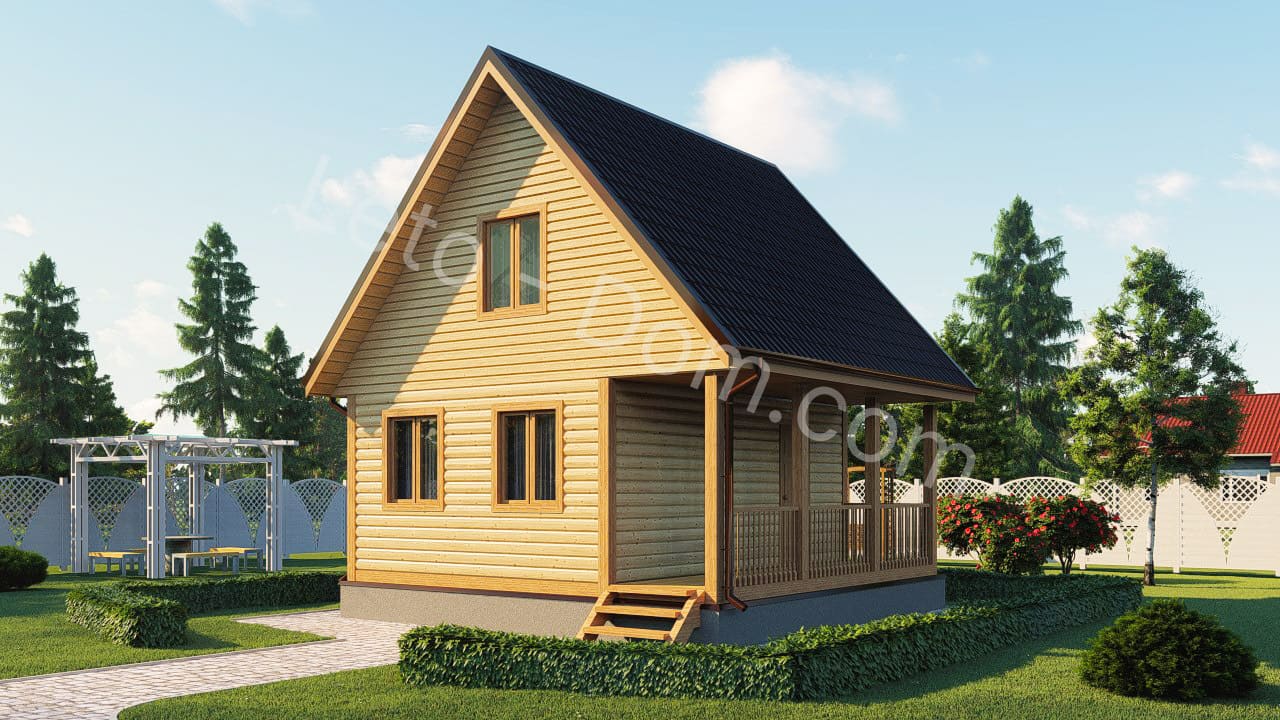 дом из бруса