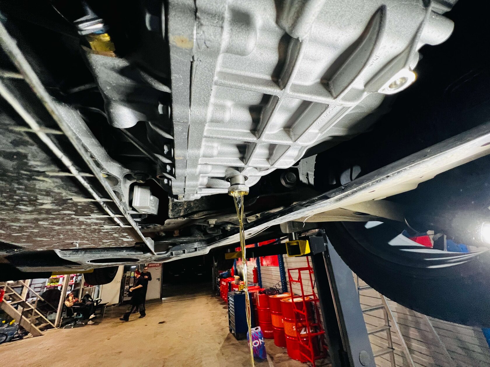 Changan UNI-V замена масла в роботе