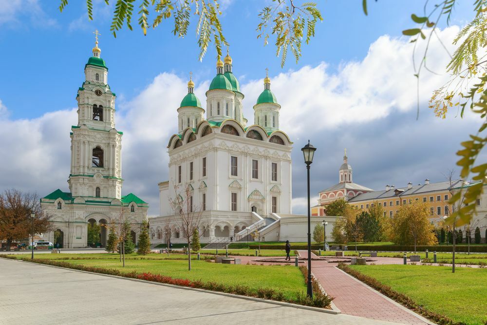 Кремль Астрахань в первозданном виде