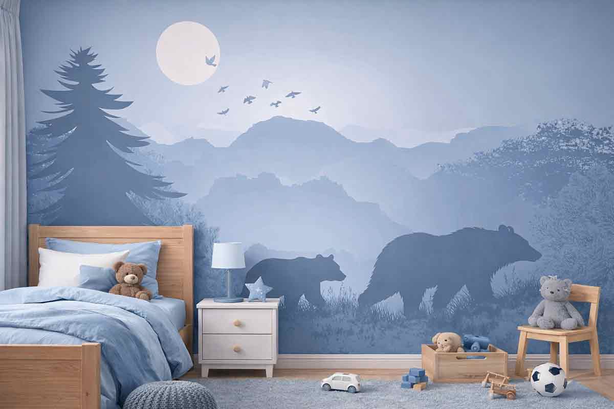 фотообои тропинка в лесу на стену