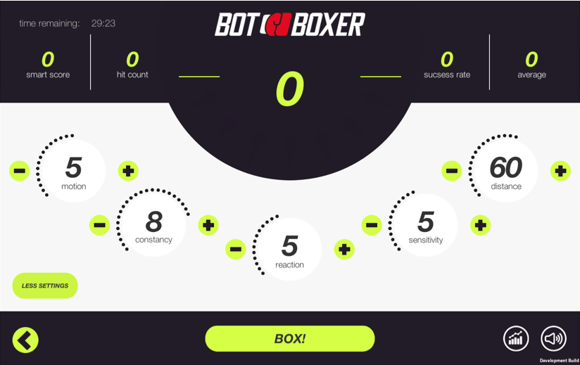 Cest время сейчас. Роботе для спарринга BOTBOXER.