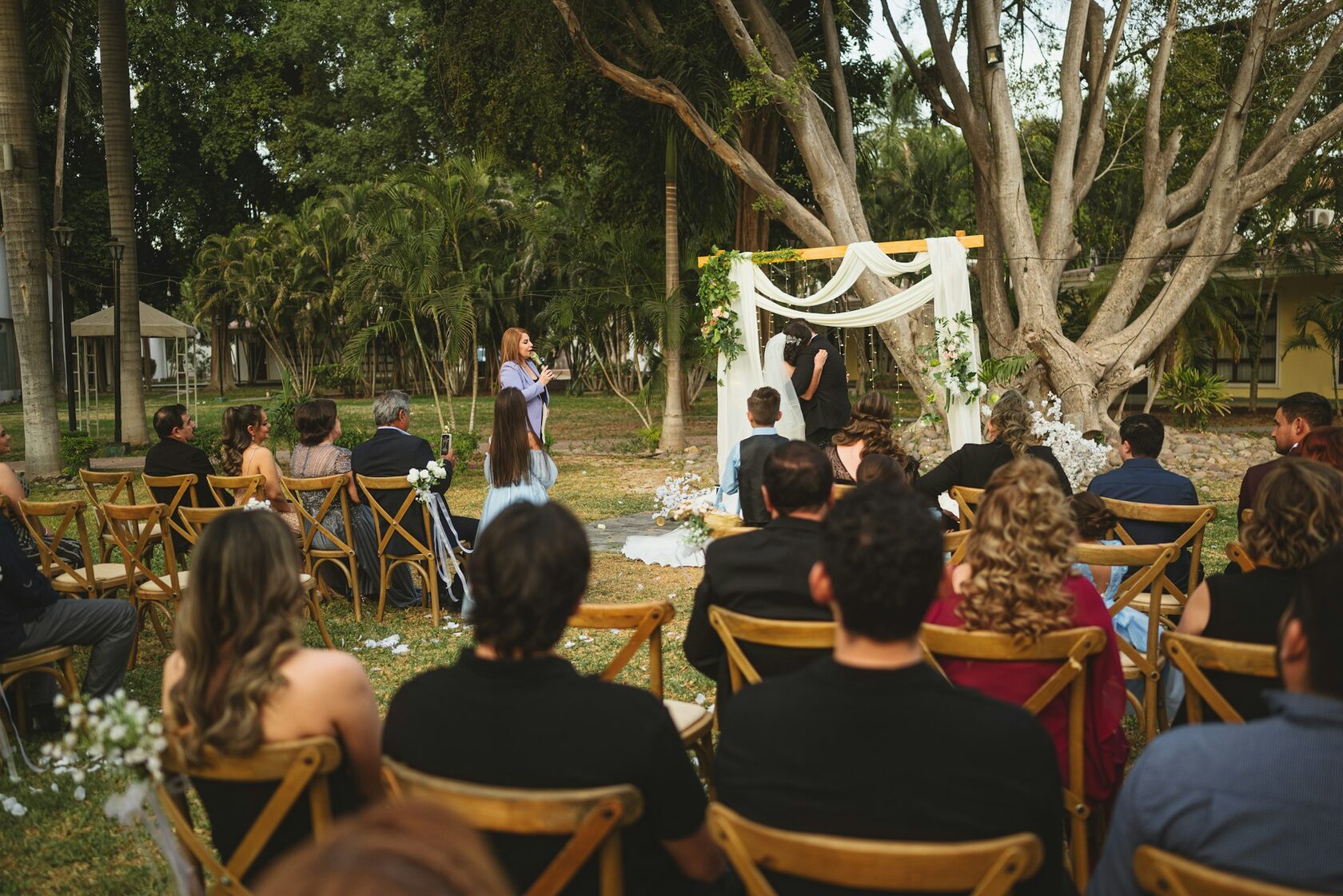 Forest wedding ceremony — outdoor event experience