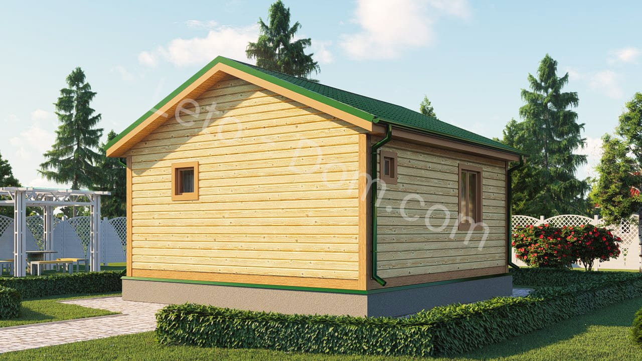 дом из бруса