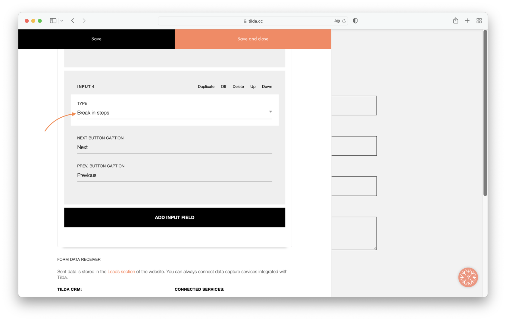 How To Create The Step-By-Step Data Capture Form │ Tilda Help Center
