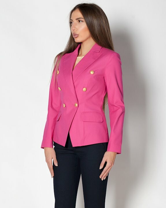 Розово дамско сако от Ефреа