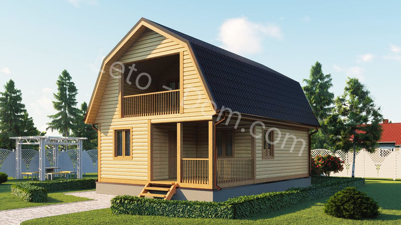 дом из бруса