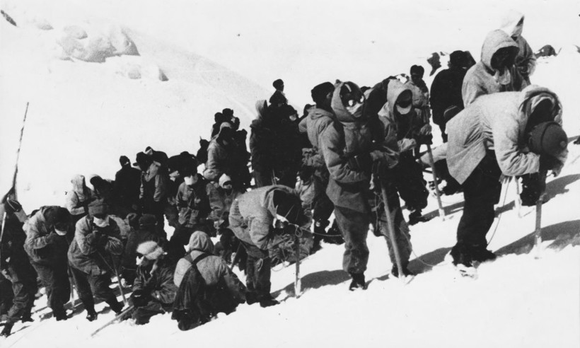 восхождение на Эльбрус 1960, день альпинизма с Горным порталом