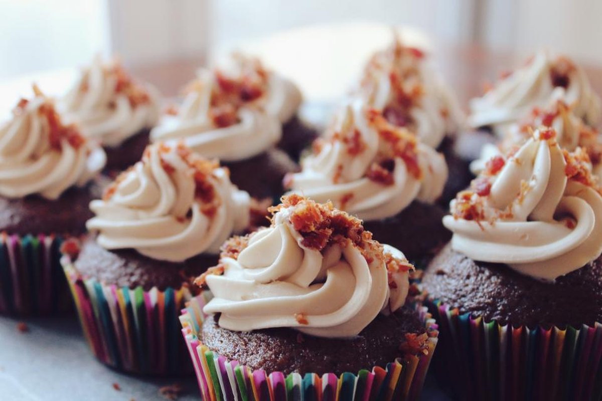 Baby shower: капкейки к чаю