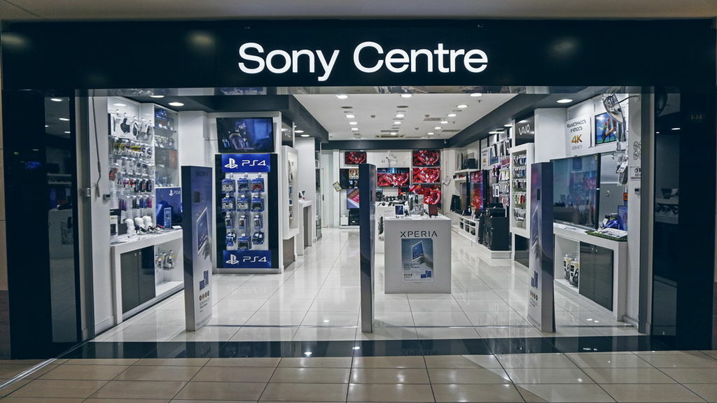 Сони центр ремонт телефонов undefined. Магазин Sony. Магазин Sony Centre. Фирменный магазин Sony. Sony бытовая техника.