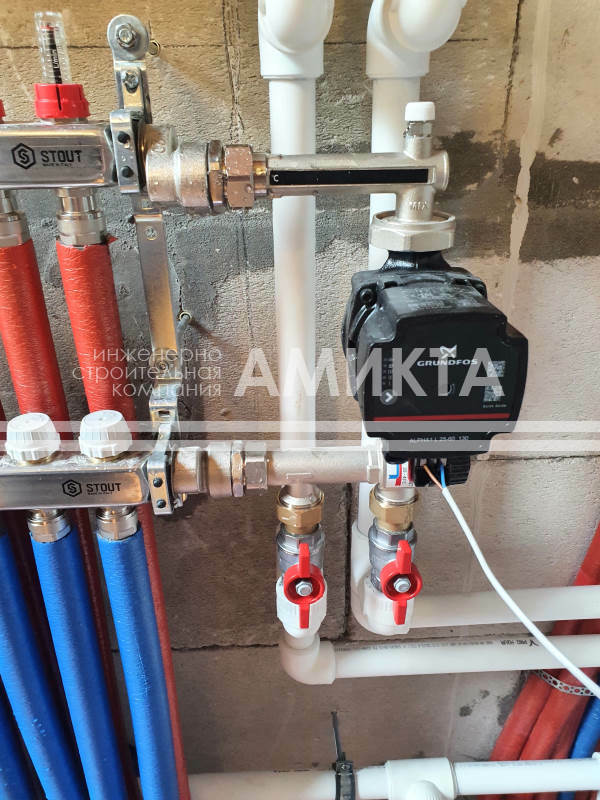 Портфолио - монтаж инженерных систем в с. Паша