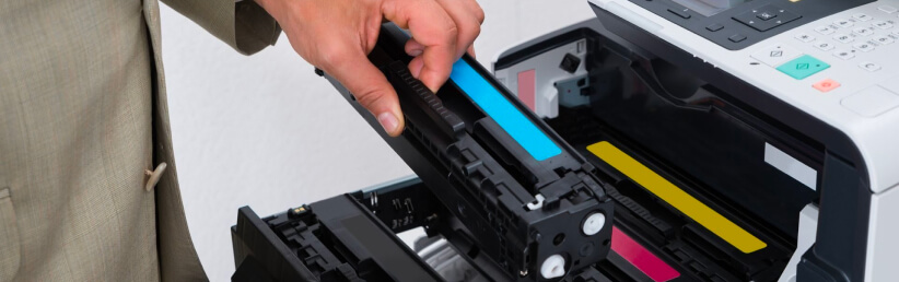 sharp заправка картриджа