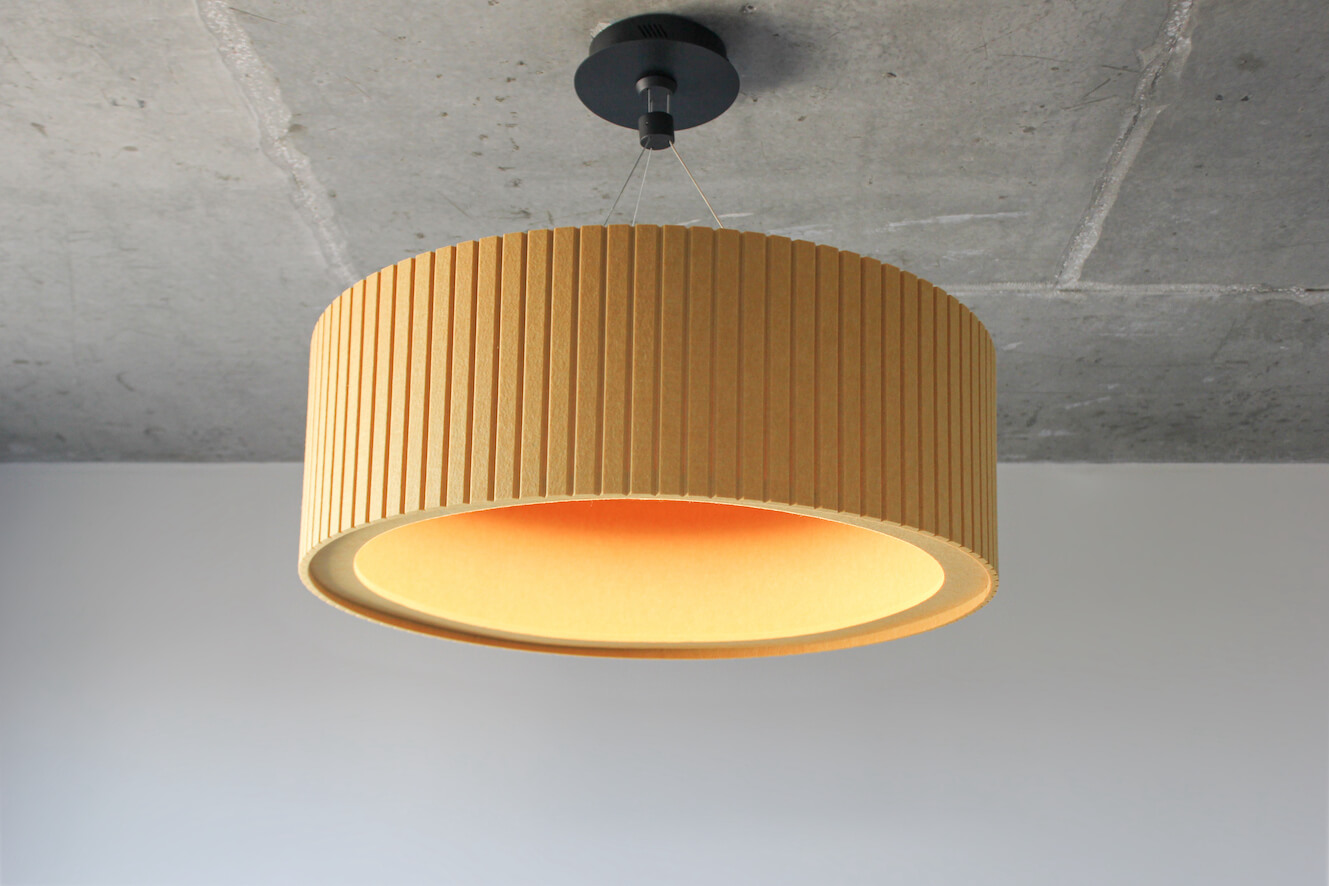 Подвесной светильник из фетра Velvet.