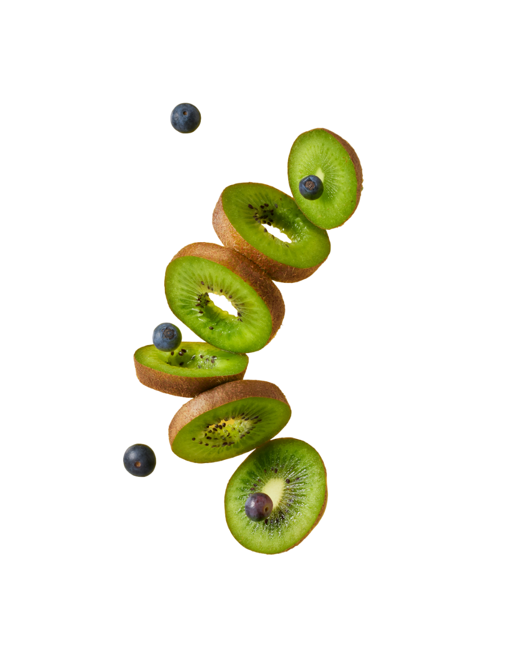 Киви и черника