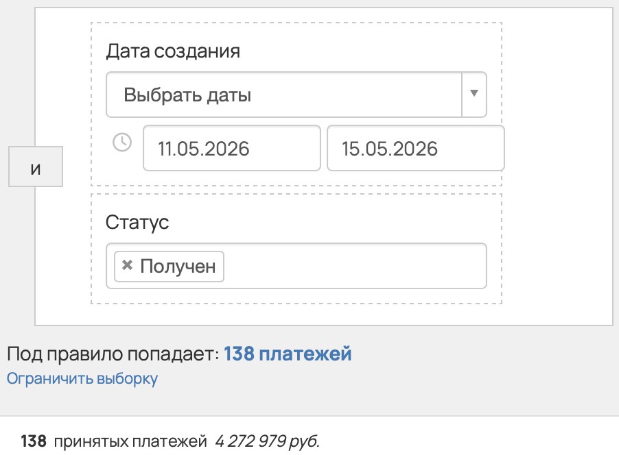 Выручка за 5 дней мини-запуска — 4 272 979 рублей