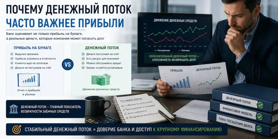 Преимущества денежного потока 