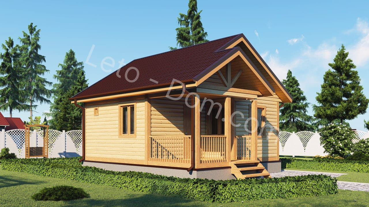 дом из бруса