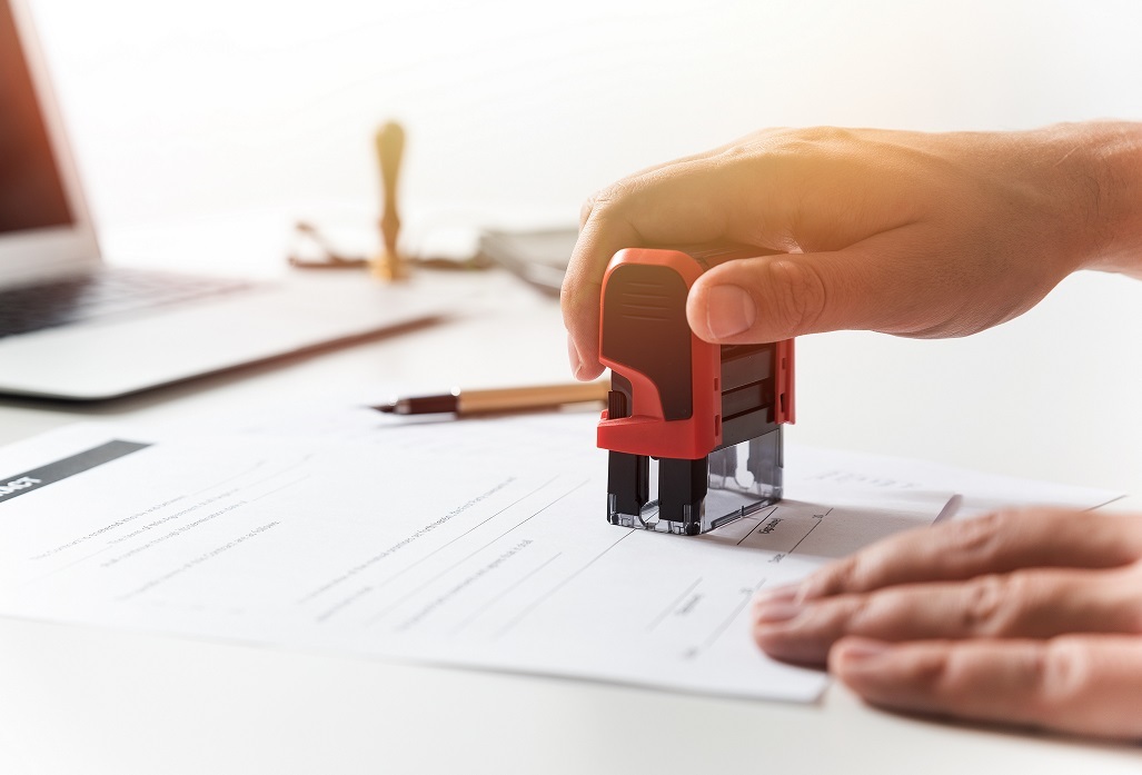 Подписание документов